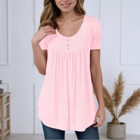 Round Neck Short Sleeve