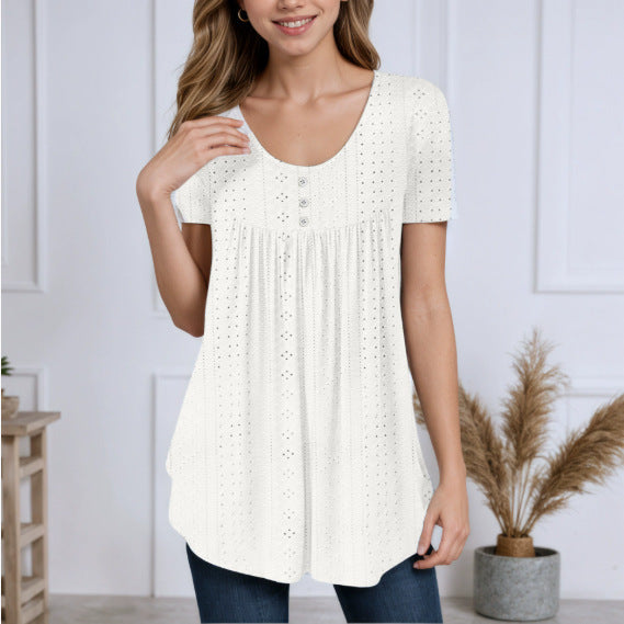 Round Neck Short Sleeve