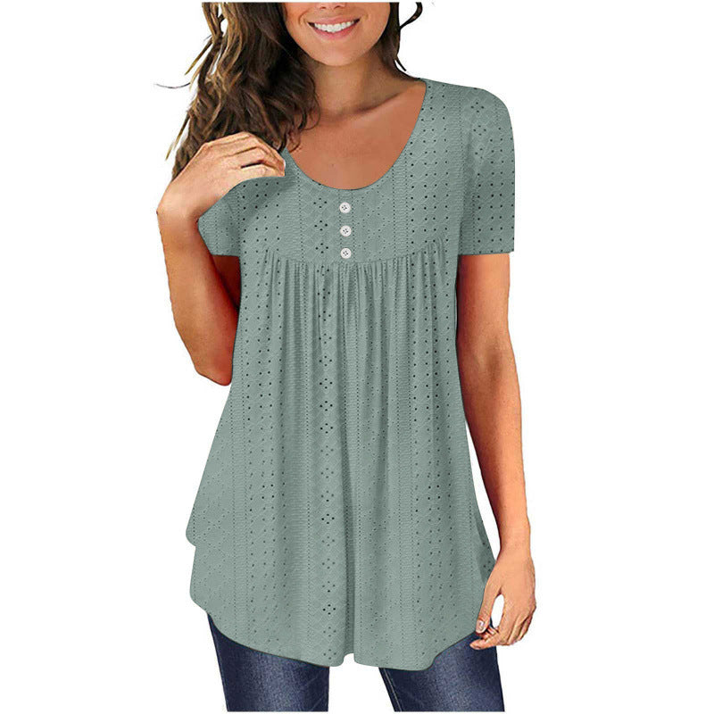 Round Neck Short Sleeve