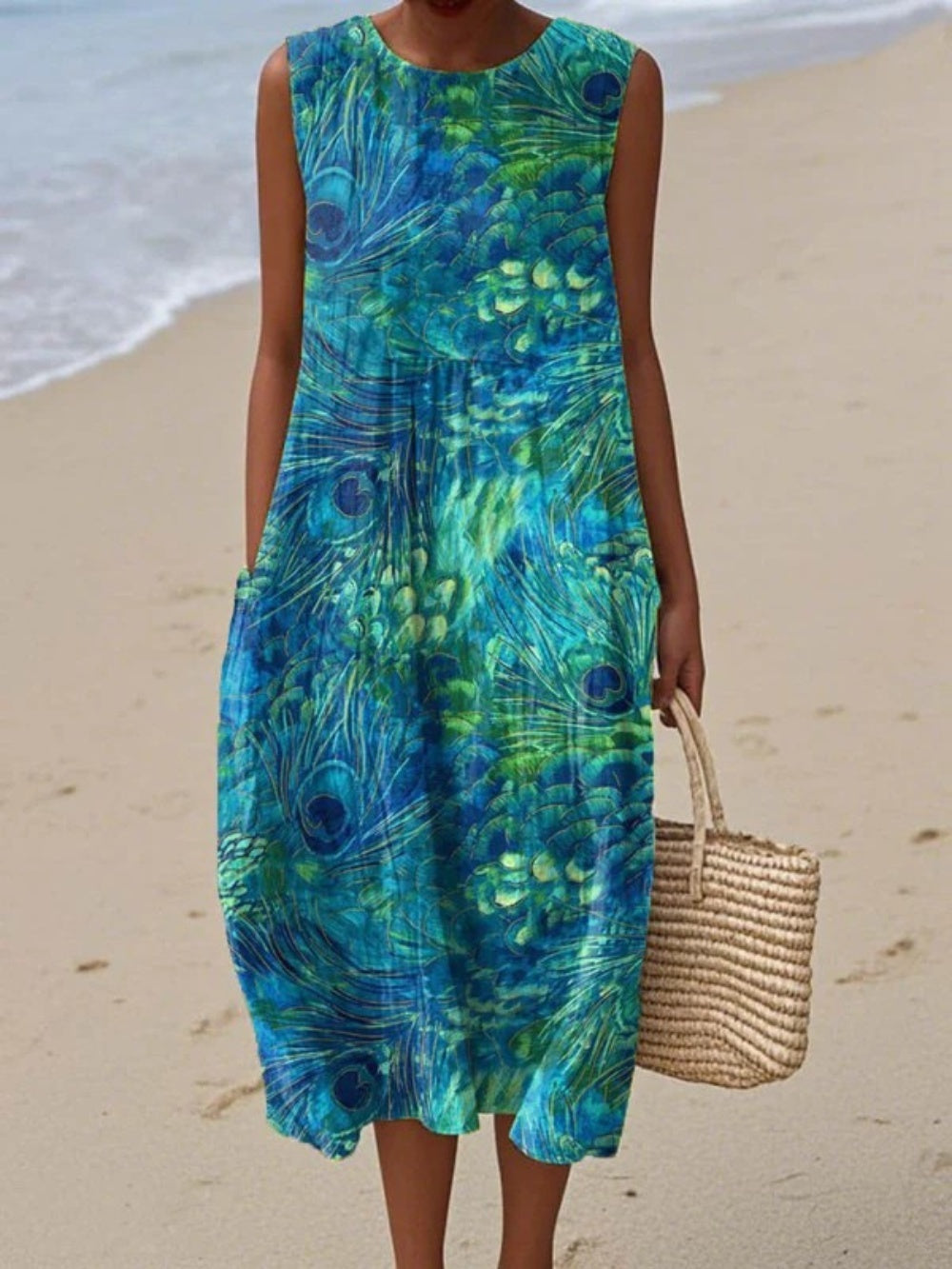 Women's Casual Printed Pocket