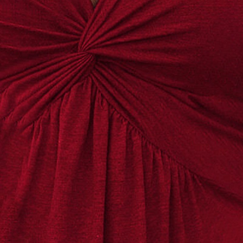 Women's V-Neck Sleeveless Dress