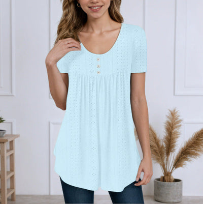 Round Neck Short Sleeve